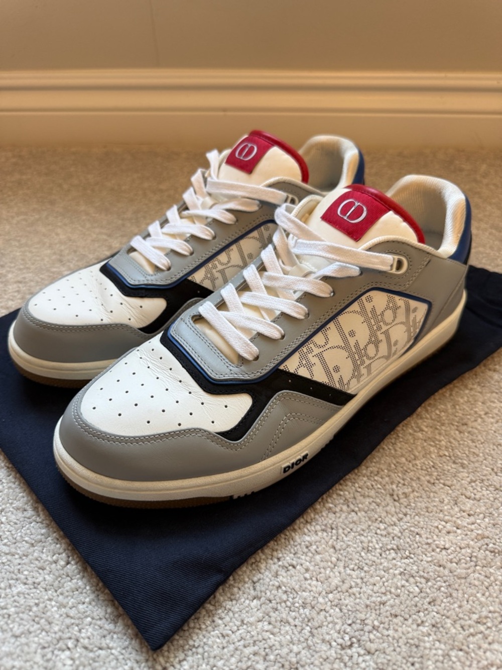 Dior Men’s Low-Top Sneakers b27 size 46 ( US 13)